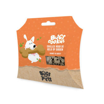 BugsforPets - Bugs Cookies - Chillex voor de held op sokken 